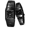 Black Classic Couple Lover Women Men Quartz