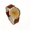 Brand Leather Couple Watch