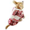Pet Dog Clothes Cozy Snowflake