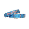 PU Leather Bling Personalized Dog Collar