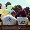 MR. & MRS. Letters Couple T-Shirts
