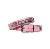 PU Leather Bling Personalized Dog Collar