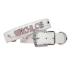 PU Leather Bling Personalized Dog Collar